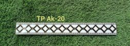 Gạch viền trang trí 7x60